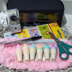 Light Pink Fluffy Essentials Box