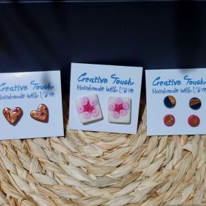 Clay earing set