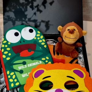 Wild animal Adventure Gift box - Lion mask