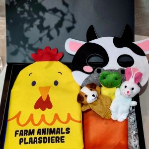 Farm Animal Adventure Gift Box- Cow mask